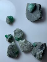 229.20ct Swat Emerald Specimen (34x28x6mm): A Rare Flat-Form Crystal from Pakistan’s Emerald Belt - Image 8