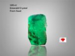 1.95ct Swat Emerald Crystal: A Slender Beauty from the Mountains of Pakistan