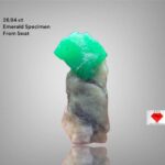 Natural Elegance: 26.94-Carat Emerald Specimen from Swat Valley