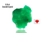 5.10ct Untreated Swat Emerald Crystal: A Remarkable Natural Gem of Exceptional Clarity