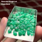 Sleek and Striking: 56.45ct Swat Emerald Rough