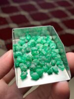 Sleek and Striking: 56.45ct Swat Emerald Rough - Image 11