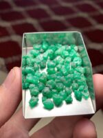 Sleek and Striking: 56.45ct Swat Emerald Rough - Image 7