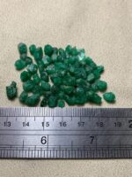 Sleek and Striking: 56.45ct Swat Emerald Rough - Image 8