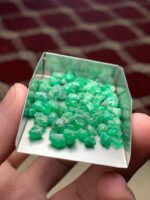 Sleek and Striking: 56.45ct Swat Emerald Rough - Image 9
