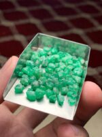 Sleek and Striking: 56.45ct Swat Emerald Rough - Image 10