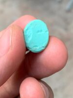 Discover the Timeless Beauty of Afghan Turquoise: 6.05 ct Cabochon Gemstone - Image 5