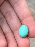 Discover the Timeless Beauty of Afghan Turquoise: 6.05 ct Cabochon Gemstone - Image 7