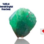 4.015ct Swat Emerald Crystal – Natural Beauty in Precision (10.49 x 8.06 x 6.89mm)