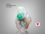 Natural Beauty Preserved: 25.50-Carat Swat Emerald Specimen