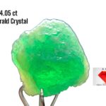 Exploring the Beauty of a 4.05ct Emerald SWAT Crystal (8x9x6mm): A Rare Gemstone from Pakistan