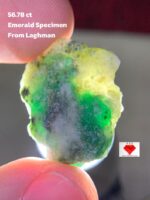 A Giant Among Gems: The 56.78ct Emerald Crystal from Laghman
