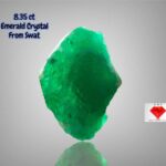 8.35 ct Swat Emerald Crystal (14.48 × 11.17 × 8.05 mm) – A Striking Natural Gem from Pakistan’s Emerald Highlands