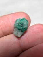 7.65ct Swat Emerald Crystal (15.80 x 10.93 x 7.28 mm) – Untouched Natural Beauty from Pakistan - Image 2