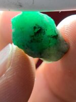 7.65ct Swat Emerald Crystal (15.80 x 10.93 x 7.28 mm) – Untouched Natural Beauty from Pakistan - Image 3
