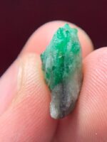 7.65ct Swat Emerald Crystal (15.80 x 10.93 x 7.28 mm) – Untouched Natural Beauty from Pakistan - Image 9