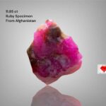Rare 11.85ct Afghan Ruby Specimen – A Vivid Natural Treasure from the Heart of Asia
