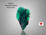 6.80 ct Swat Emerald Crystal – A 14.52 × 9.82 × 6.91 mm Natural Wonder from Pakistan