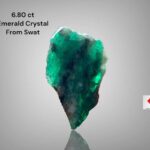 6.80 ct Swat Emerald Crystal – A 14.52 × 9.82 × 6.91 mm Natural Wonder from Pakistan