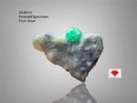 A Glimpse into Nature: 52.80-Carat Emerald Specimen from Swat Valley