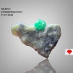 A Glimpse into Nature: 52.80-Carat Emerald Specimen from Swat Valley