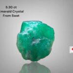 5.30 ct Swat Emerald Crystal (10.01 × 9.29 × 7.32 mm) – Natural Green Beauty from Pakistan’s Gem Valley