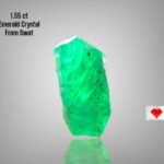 1.55ct Swat Emerald Crystal — A Natural Green Gem from Pakistan’s Highlands