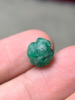 5.30 ct Swat Emerald Crystal (10.01 × 9.29 × 7.32 mm) – Natural Green Beauty from Pakistan’s Gem Valley - Image 3