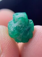 5.30 ct Swat Emerald Crystal (10.01 × 9.29 × 7.32 mm) – Natural Green Beauty from Pakistan’s Gem Valley - Image 4