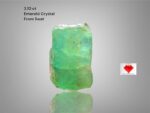 3.10 Carat Natural Emerald Crystal from Swat, Pakistan – Untreated Green Beryl