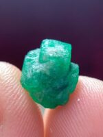 5.30 ct Swat Emerald Crystal (10.01 × 9.29 × 7.32 mm) – Natural Green Beauty from Pakistan’s Gem Valley - Image 9