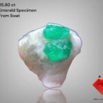 25.80 ct Swat Emerald Specimen – Depth-Rich Natural Crystal Form