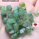 40.30ct Emerald Crystal from Chitral, Pakistan – Natural Green Beauty (6x10x6mm)