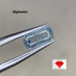 Most Rare 0.570 ct Fluorescent Afghanite from Badakhshan, Afghanistan