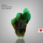 8.45ct Emerald Crystal from Laghman – Natural Elegance in Green