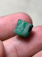 8.65 ct Swat Emerald Crystal (10.93 × 9.13 × 9.07 mm) – Natural Green Vitality from the Mountains of Pakistan - Image 2