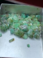 40.30ct Emerald Crystal from Chitral, Pakistan – Natural Green Beauty (6x10x6mm) - Image 3