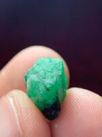 8.65 ct Swat Emerald Crystal (10.93 × 9.13 × 9.07 mm) – Natural Green Vitality from the Mountains of Pakistan - Image 4