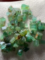 40.30ct Emerald Crystal from Chitral, Pakistan – Natural Green Beauty (6x10x6mm) - Image 6