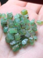 40.30ct Emerald Crystal from Chitral, Pakistan – Natural Green Beauty (6x10x6mm) - Image 7