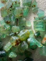 40.30ct Emerald Crystal from Chitral, Pakistan – Natural Green Beauty (6x10x6mm) - Image 8