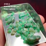 37.90ct Laghman Emerald Rough Lot – Impressive Volume, Natural Brilliance (17.11 x 10.84 x 7.37 mm)