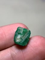 7.55ct Natural Swat Emerald Crystal – Untreated Green Beryl from Pakistan - Image 2