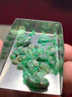 37.90ct Laghman Emerald Rough Lot – Impressive Volume, Natural Brilliance (17.11 x 10.84 x 7.37 mm) - Image 4