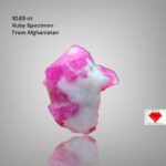 Unveiling the Beauty of the 10.65 ct Ruby Specimen from Afghanistan