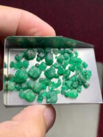 36.45 ct Rough Emerald Crystal Lot – Swat Valley, Pakistan - Image 2
