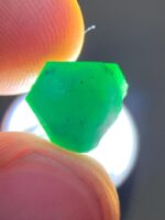 7.20 ct Swat Emerald Crystal (10.51 × 10.06 × 7.38 mm) – Natural Untreated Green Beryl from Northern Pakistan - Image 2