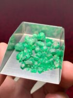 36.45 ct Rough Emerald Crystal Lot – Swat Valley, Pakistan - Image 9