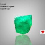 2.14 ct Natural Emerald Crystal from Swat Valley, Pakistan