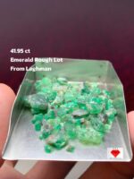 41.95ct Emerald Rough Lot from Laghman, Afghanistan